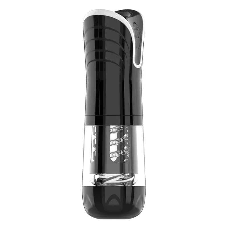 0201M  Realistic Blowjob Thrusting Automatic Rechargeable Waterproof Multifunction Masturbator with Voice