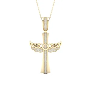 10K 0.43CT Diamond Pendant