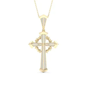 10K 0.50CT Diamond Pendant