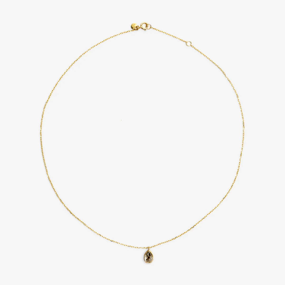 1.13 Carat One-of-a-Kind Rose Cut Diamond Necklace | DN11-OOAK