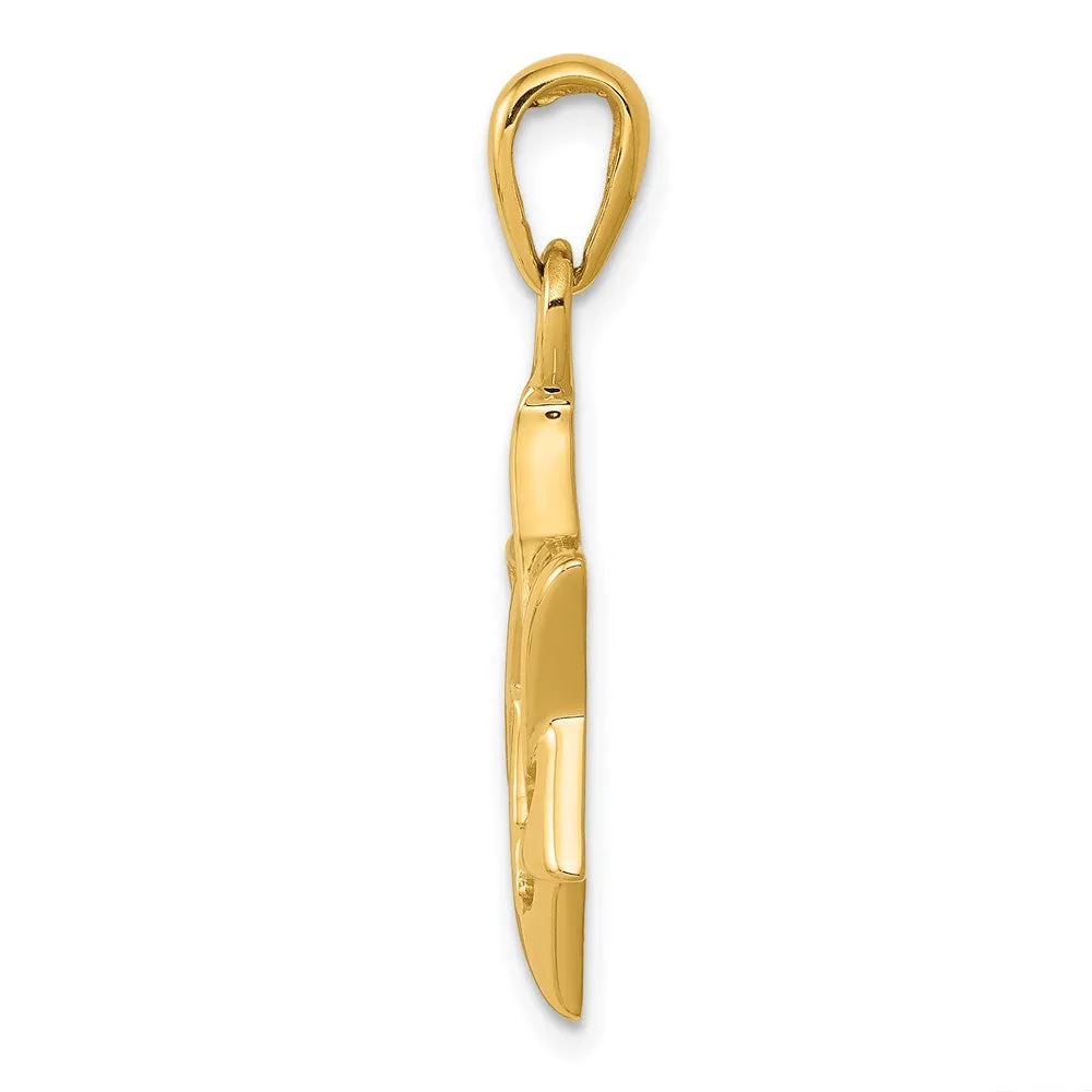 14k Star of David Pendant