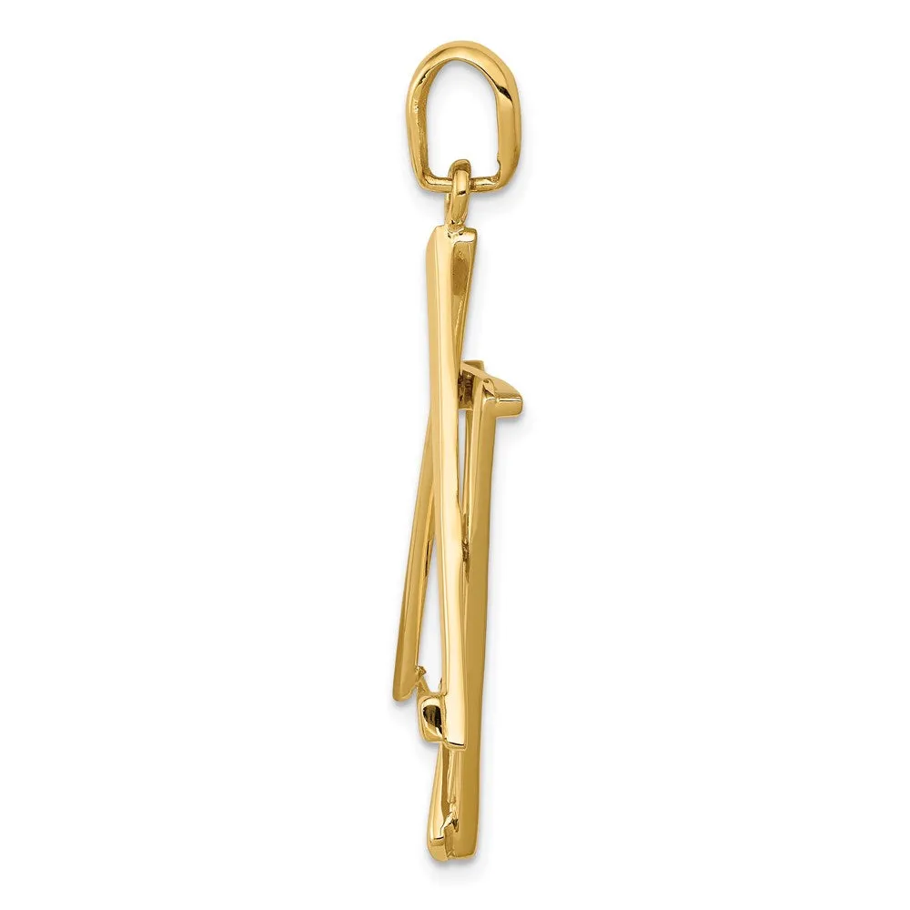 14K Star of David Pendant