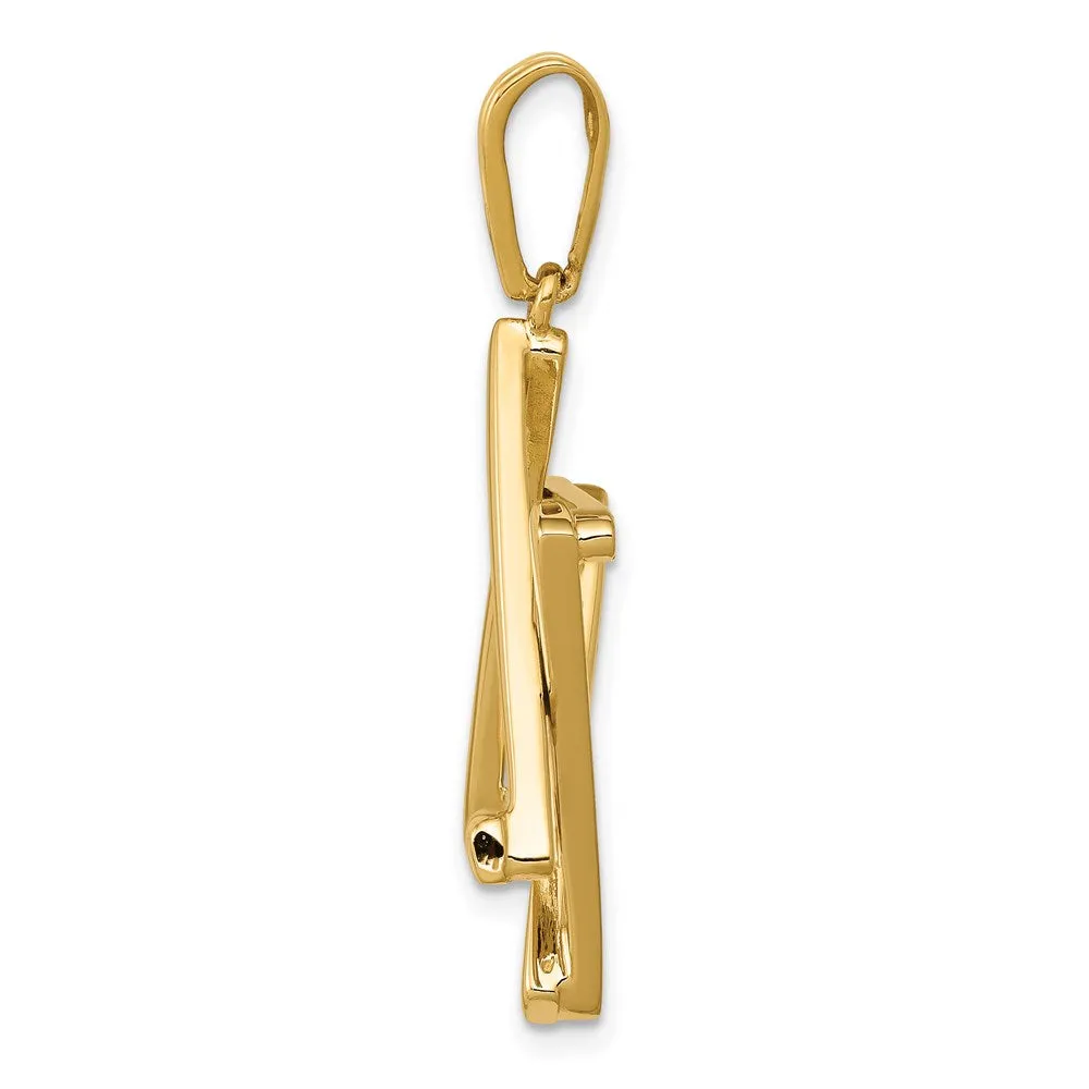 14K Star of David Pendant