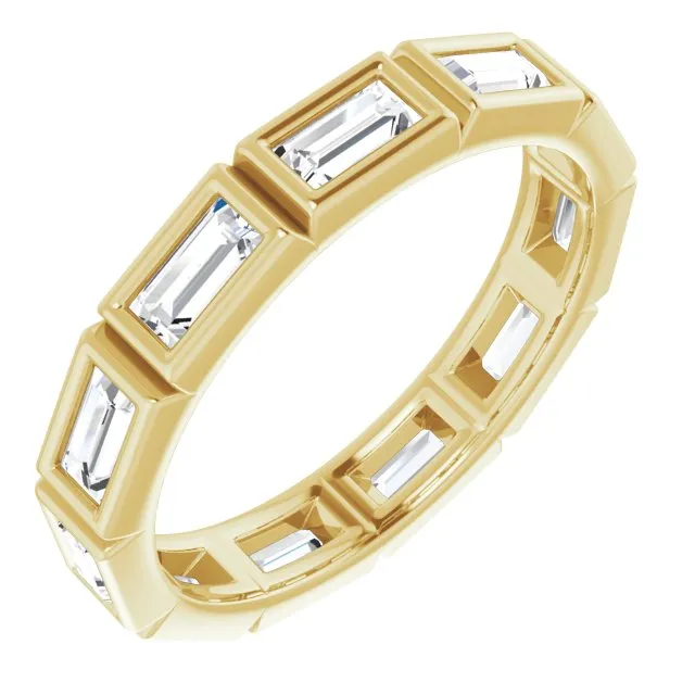 1.54 ct. Straight Baguette Diamond Eternity Band