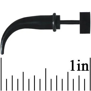 2 Gauge Pot Leaf Fake Taper Ear Plug