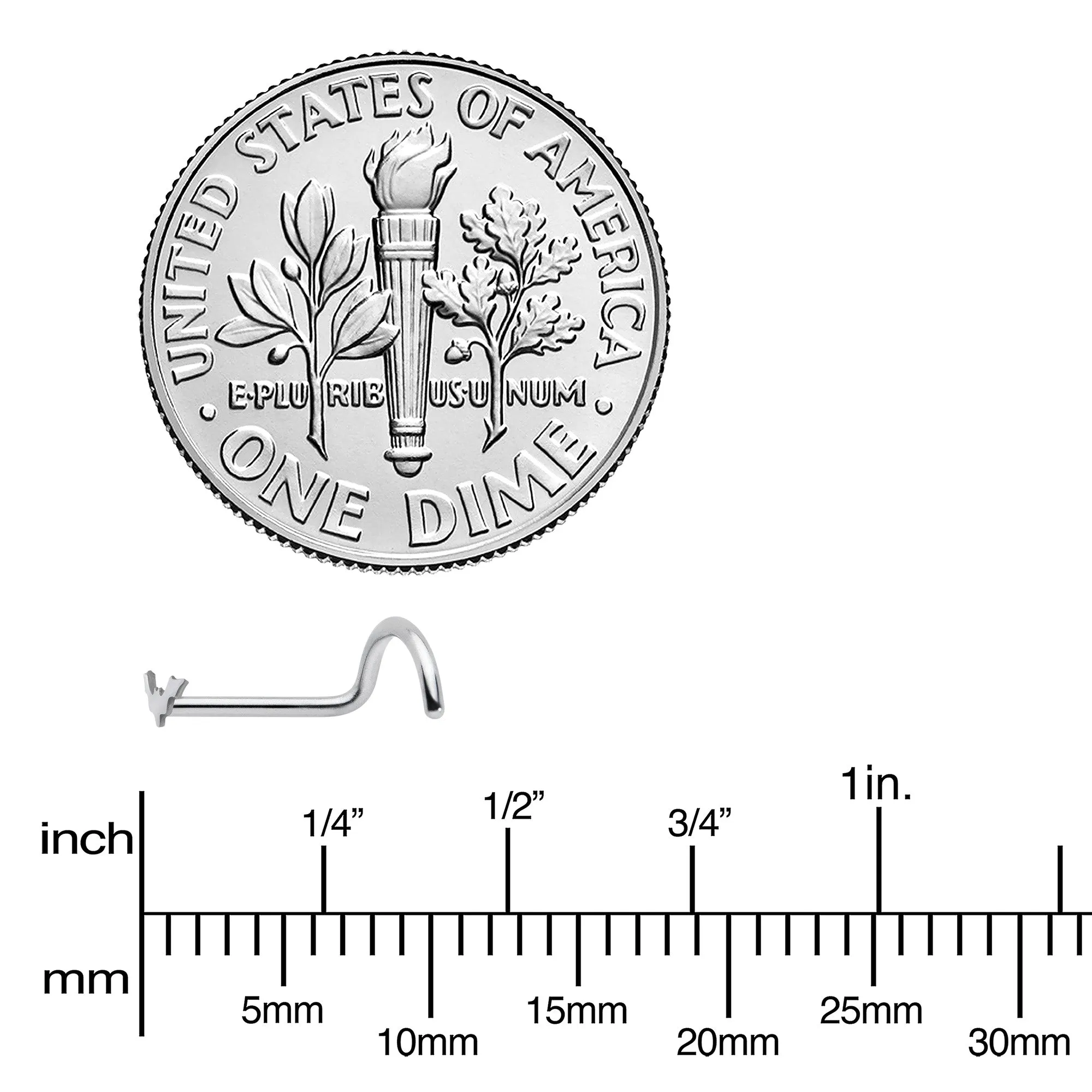 20 Gauge 1/4 Itty Bitty Bat Left Side Nose Screw