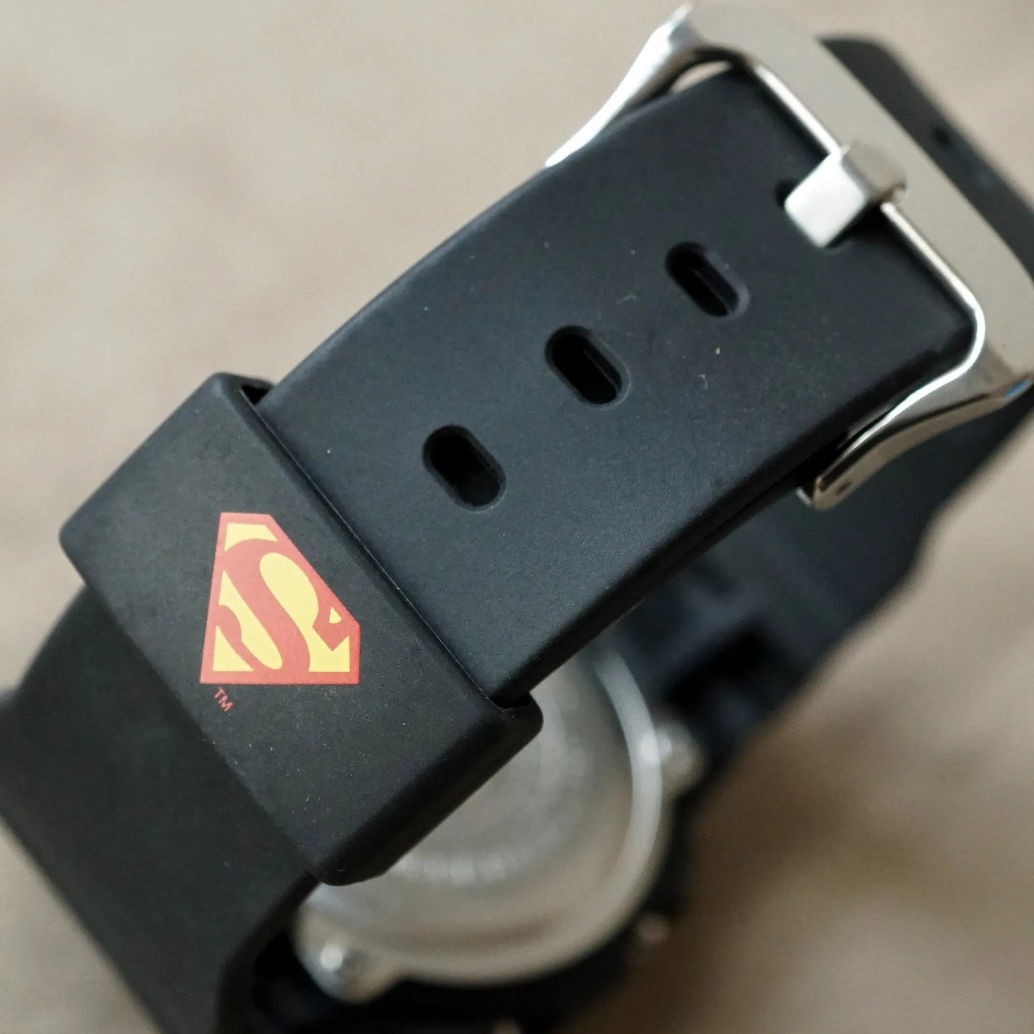 2007 CASIO G-SHOCK DW-5600VTSUP-1TJR DC COMICS EDITION "SUPERMAN"