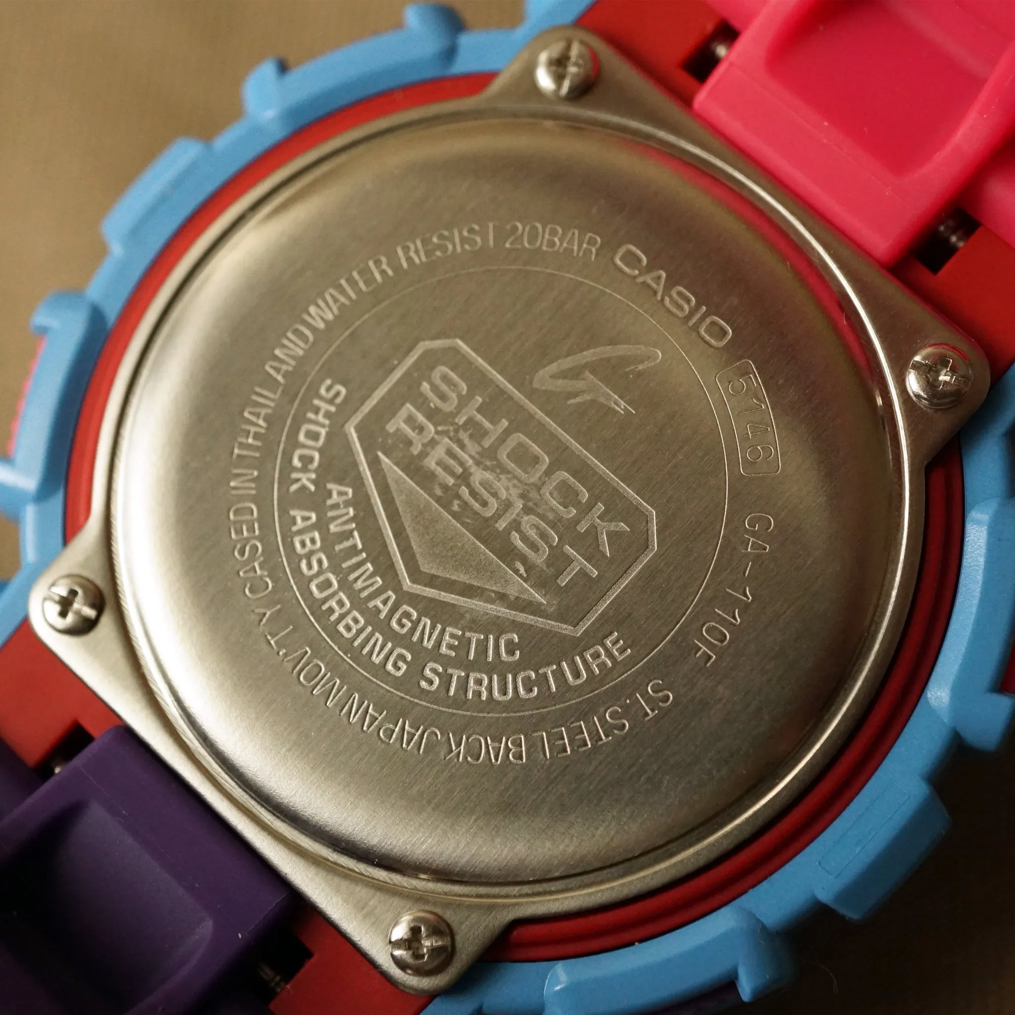 2013 CASIO G-SHOCK GA-110F-2DR FACEMAN HYPER NAKANO 1ST EDITION MINT