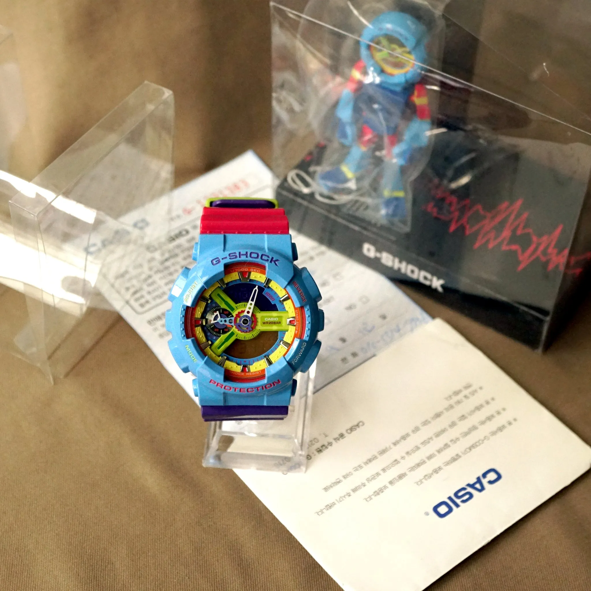2013 CASIO G-SHOCK GA-110F-2DR FACEMAN HYPER NAKANO 1ST EDITION MINT