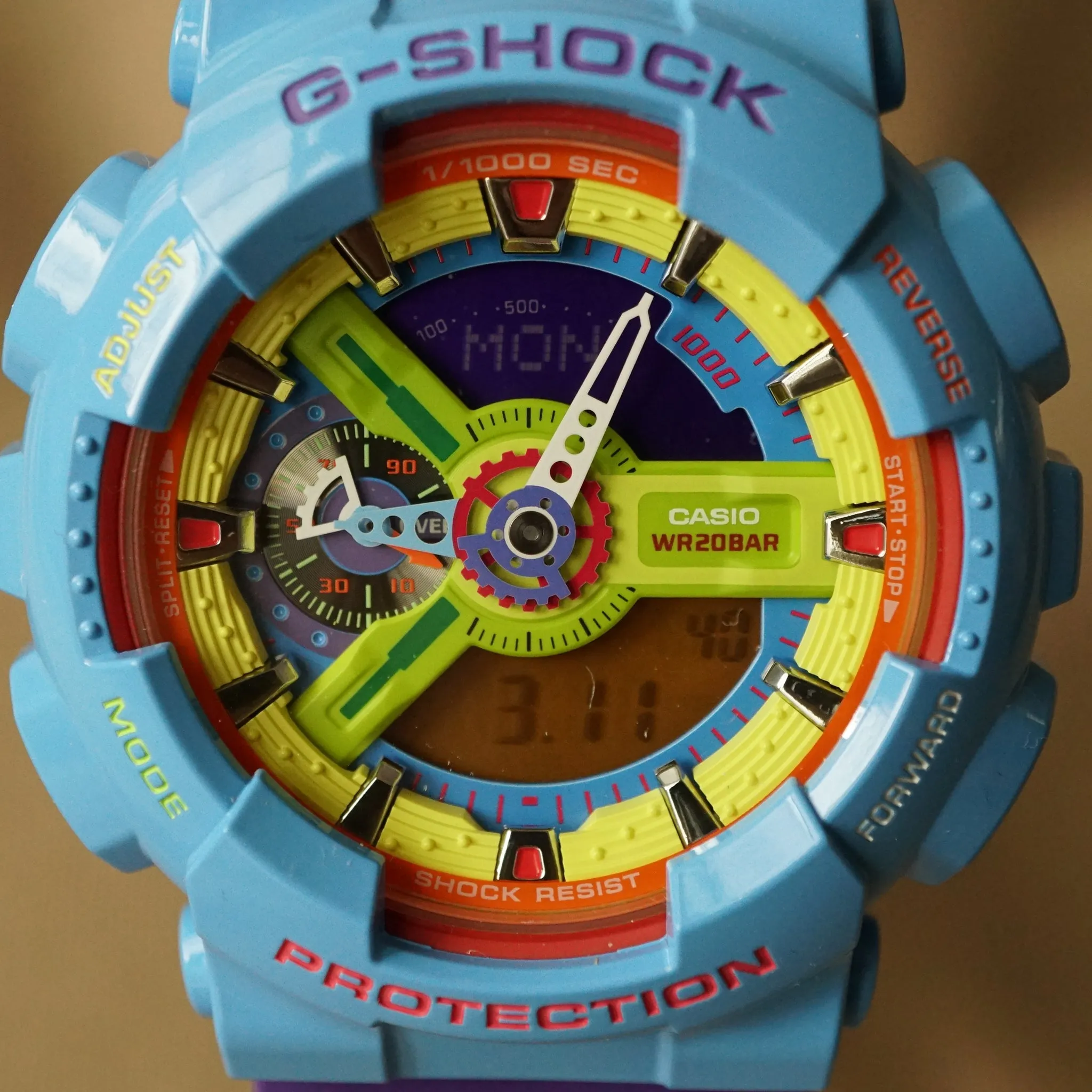 2013 CASIO G-SHOCK GA-110F-2DR FACEMAN HYPER NAKANO 1ST EDITION MINT