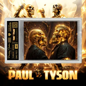 2024 Golden Skull Collection - Paul vs Tyson (One of One) True 1/1 no parallels