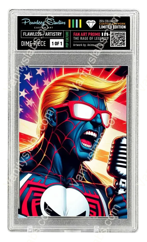 2025 Rage of Legends Collection - Fan Art - One of One by Chris Ghost - Custom Card Number 54