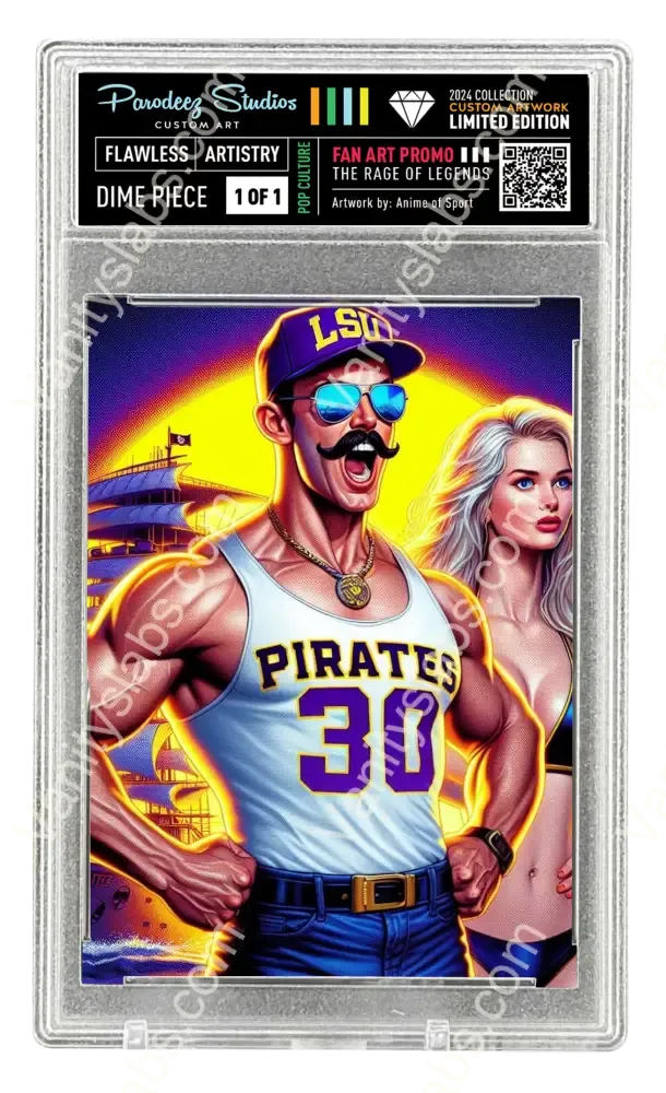 2025 Rage of Legends Collection - Fan Art - One of One by Chris Ghost - Custom Card Number 67