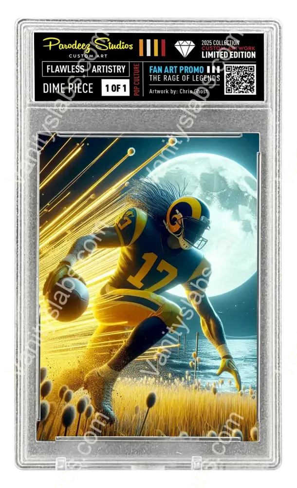 2025 Rage of Legends Collection - Fan Art - One of One by Chris Ghost - Custom Card Number H381