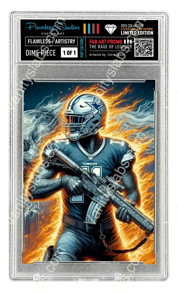 2025 Rage of Legends Collection - Fan Art - One of One by Chris Ghost - Custom Card Number K92