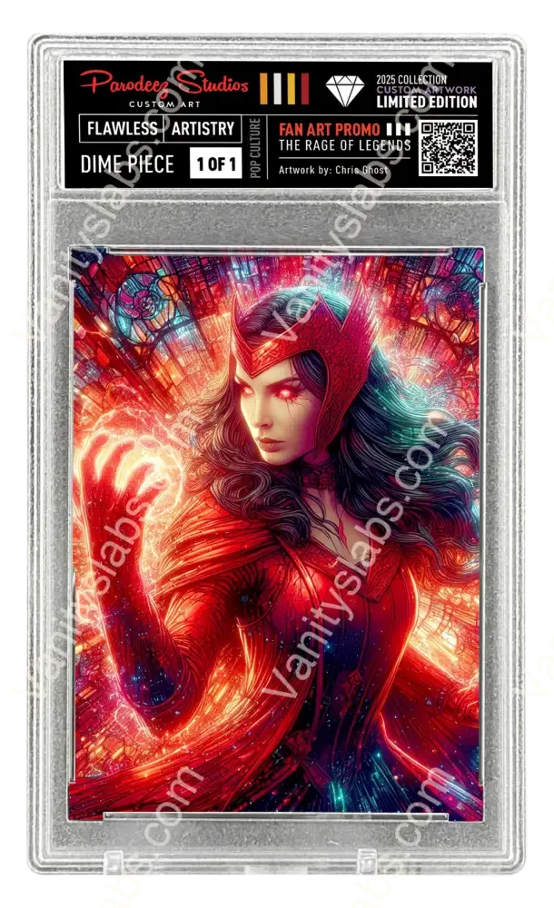 2025 Rage of Legends Collection - Fan Art - One of One by Chris Ghost - Custom Card Number Q286