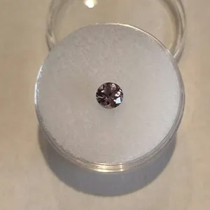 .64ct MONTANA SAPPHIRE ONE OF A KIND SILVER PINK PURPLE COLOR