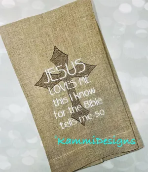 AGD 11194 JESUS LOVES ME