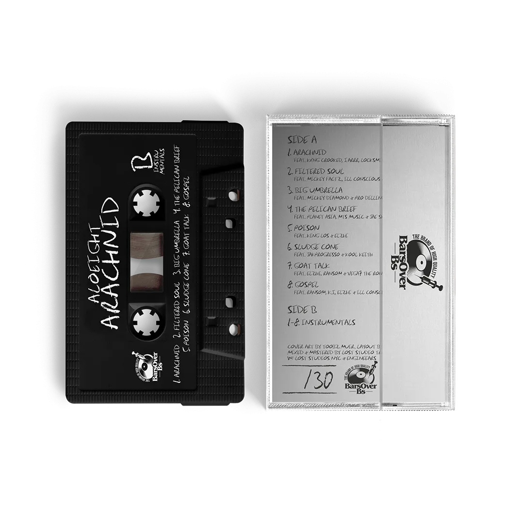 Aloeight - Arachnid (Cassette Tapes) (Comes With Instrumentals!)