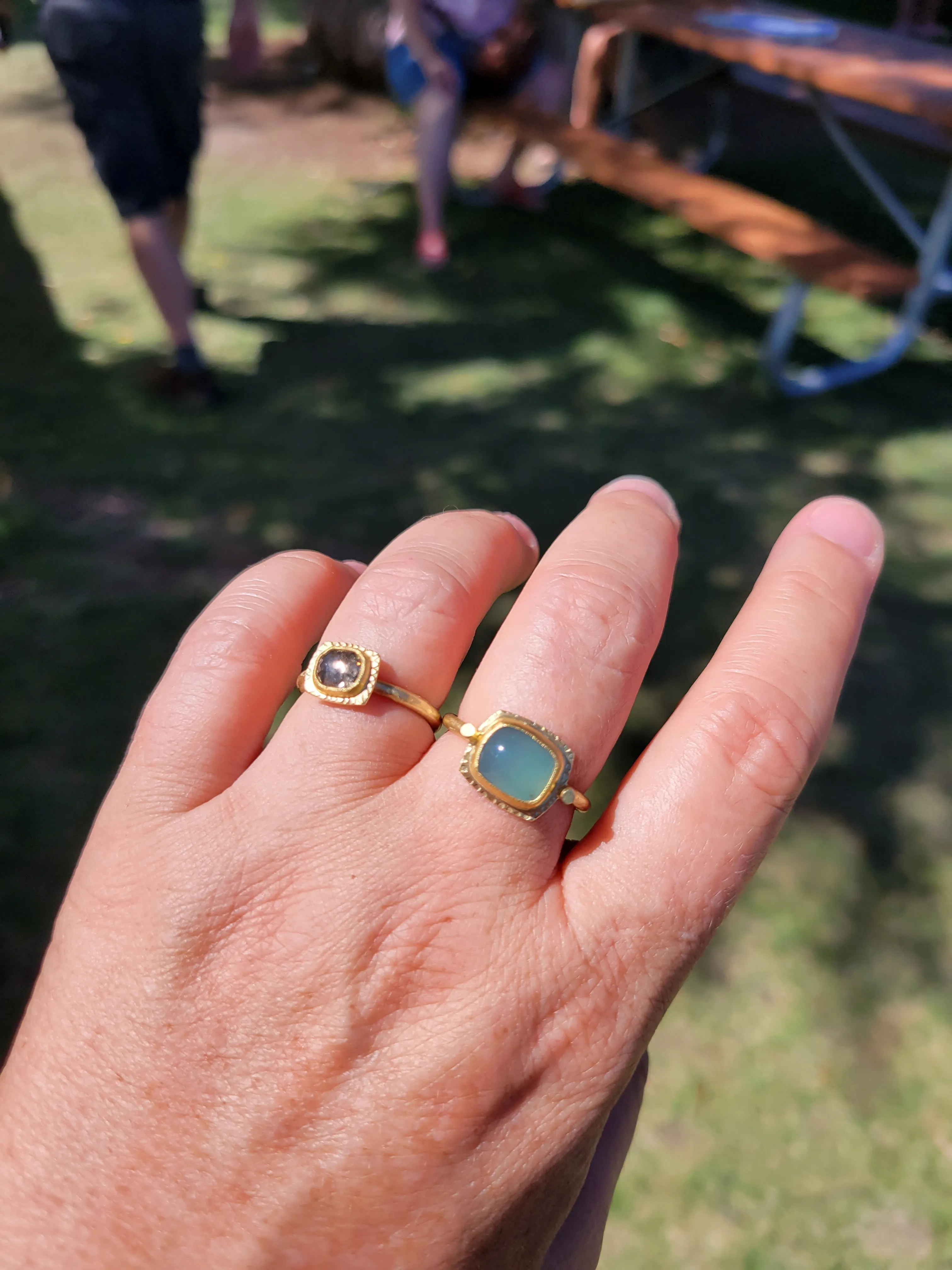 Aquaprase Ring size 9.5
