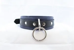 Aslan Prince Leather Collar in Purple