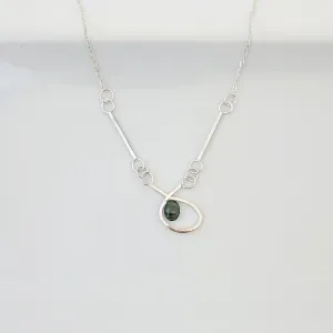 Asymmetric Jasper Twist - One of a Kind - Necklace