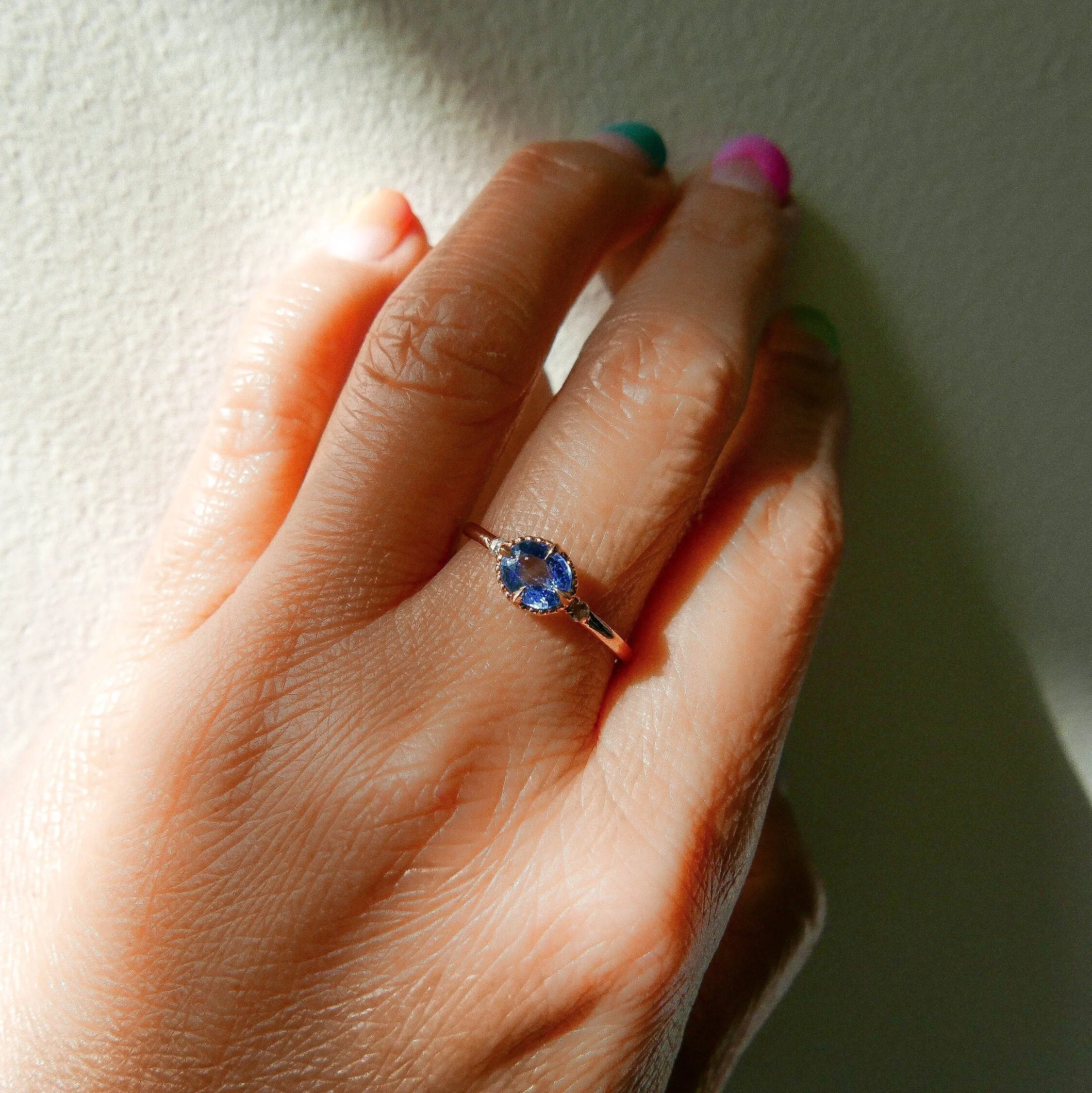 Azul One of a Kind Blue Sapphire Ring