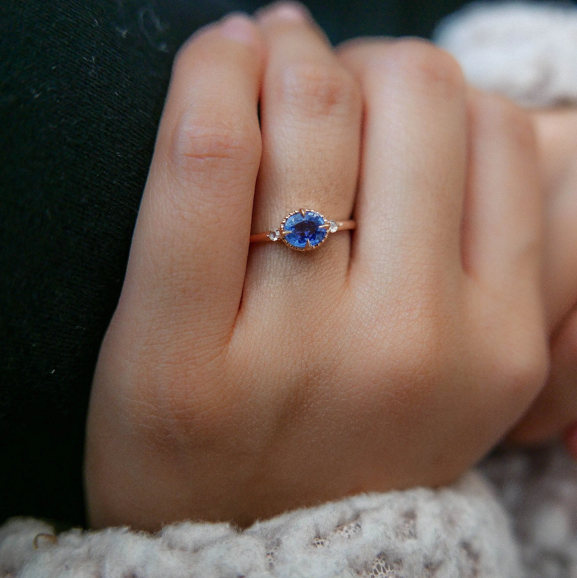 Azul One of a Kind Blue Sapphire Ring