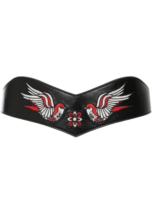 Banned Swallows Return Belt Black
