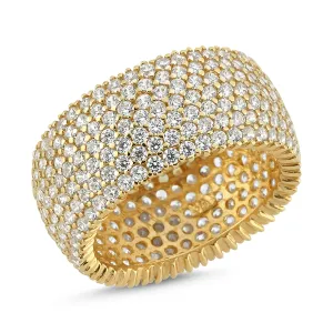 BIG FAT ETERNITY RING