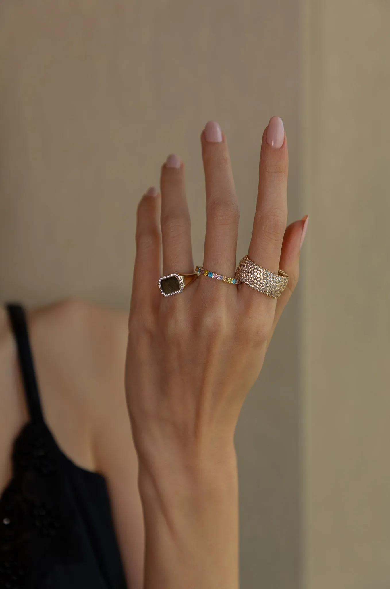 BIG FAT ETERNITY RING