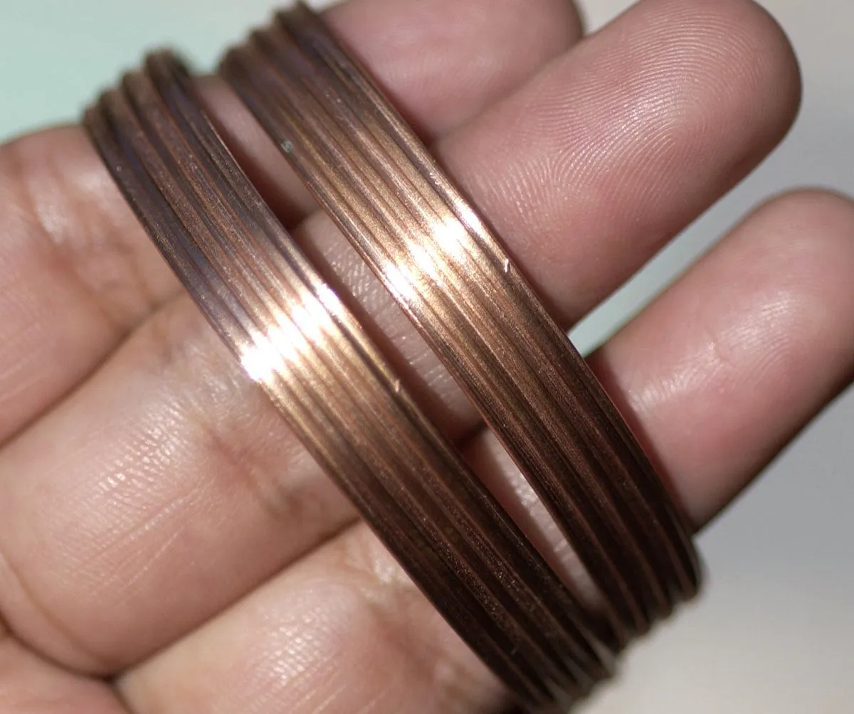 Blank Ring Wire 7.6mm Patterned Shank Strip for Ring Making