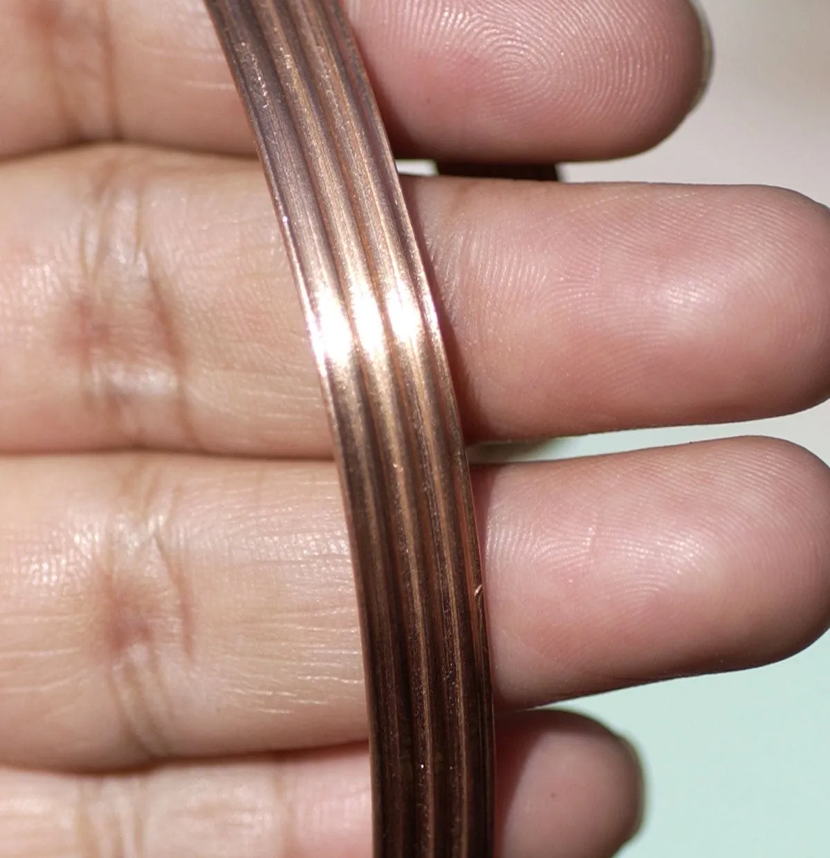 Blank Ring Wire 7.6mm Patterned Shank Strip for Ring Making