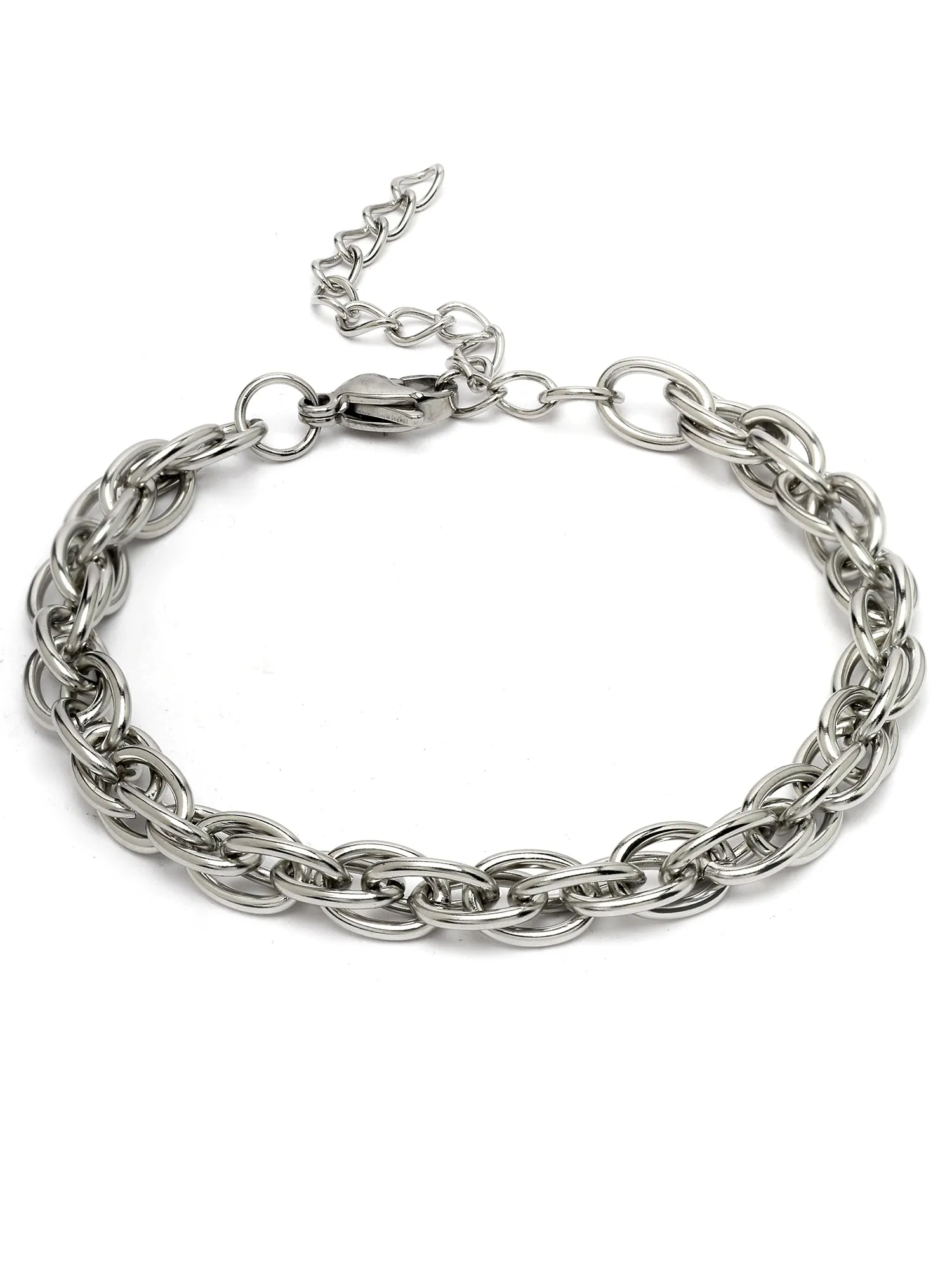 Bohey by KARATCART Men Leather Multistrand Wraparound Bracelet