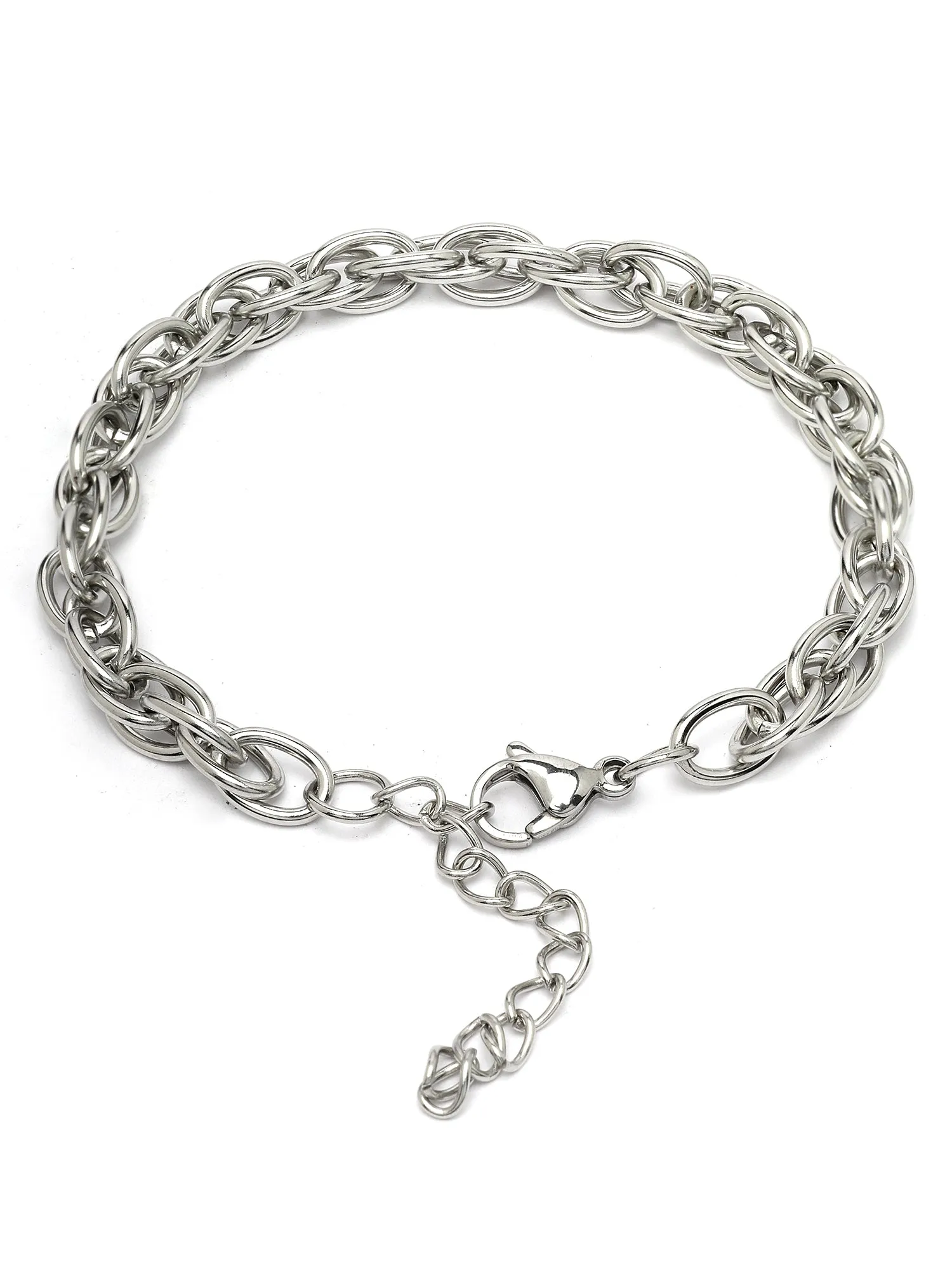 Bohey by KARATCART Men Leather Multistrand Wraparound Bracelet