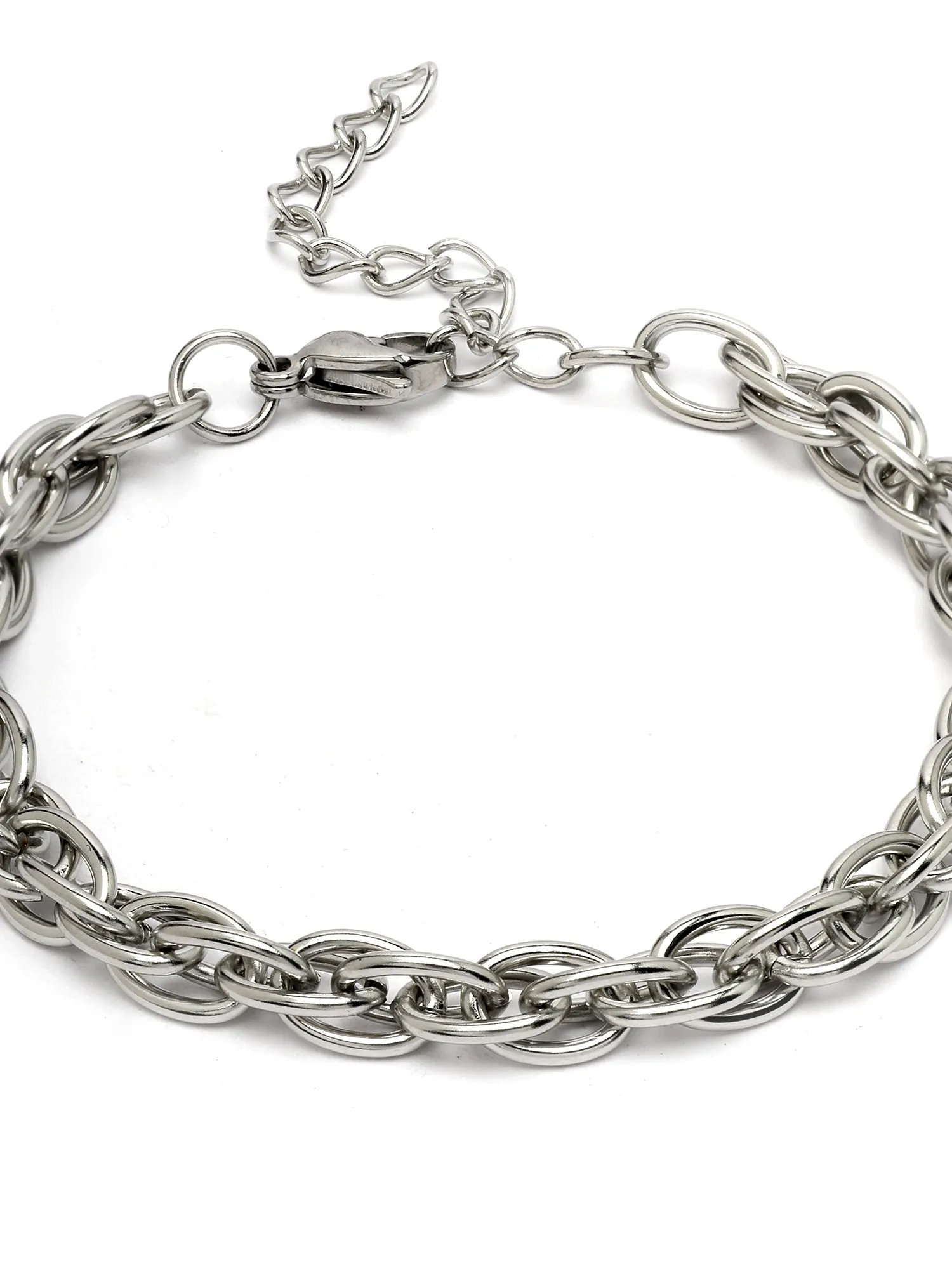 Bohey by KARATCART Men Leather Multistrand Wraparound Bracelet