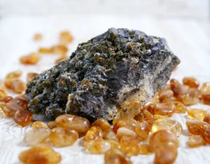 Bulgarian Galena and Pyrite