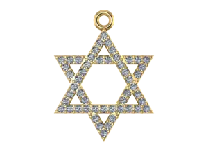 C2101 - Star of David Charm