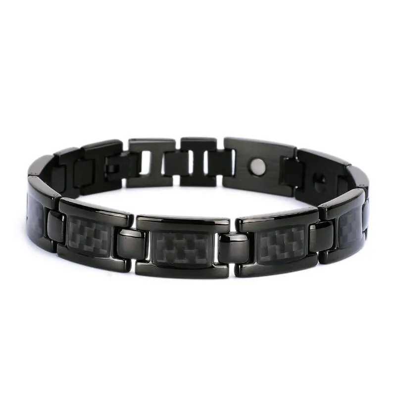 Carbon Fiber Link Bracelet