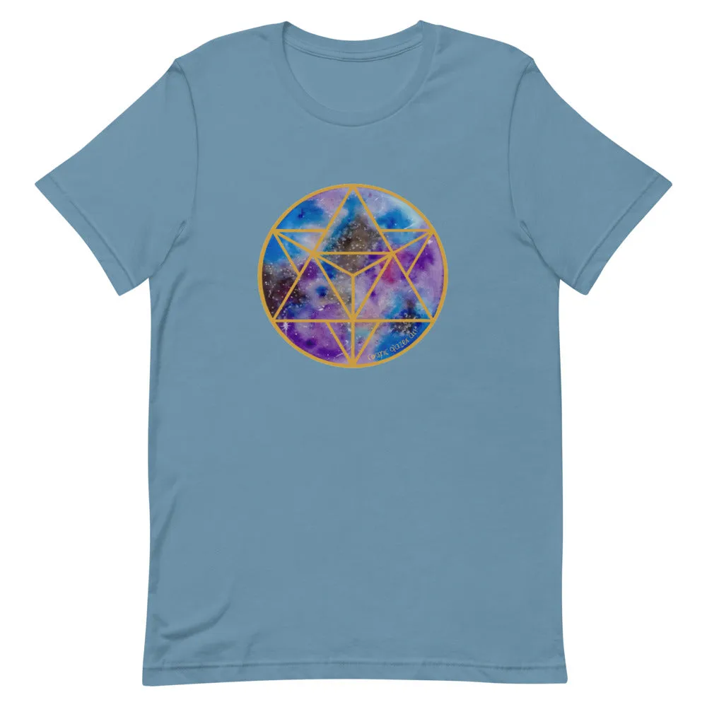 Celestial Merkabah (Gold) Unisex Tee