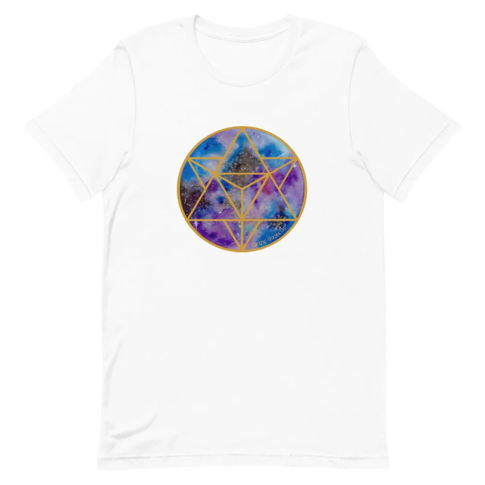 Celestial Merkabah (Gold) Unisex Tee