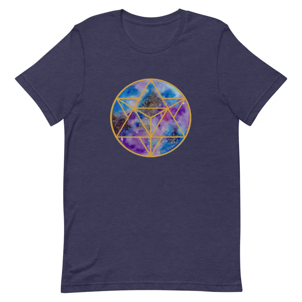 Celestial Merkabah (Gold) Unisex Tee