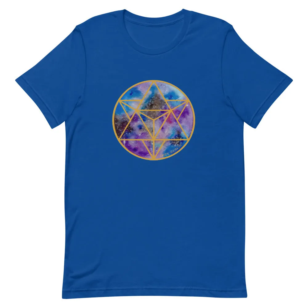 Celestial Merkabah (Gold) Unisex Tee