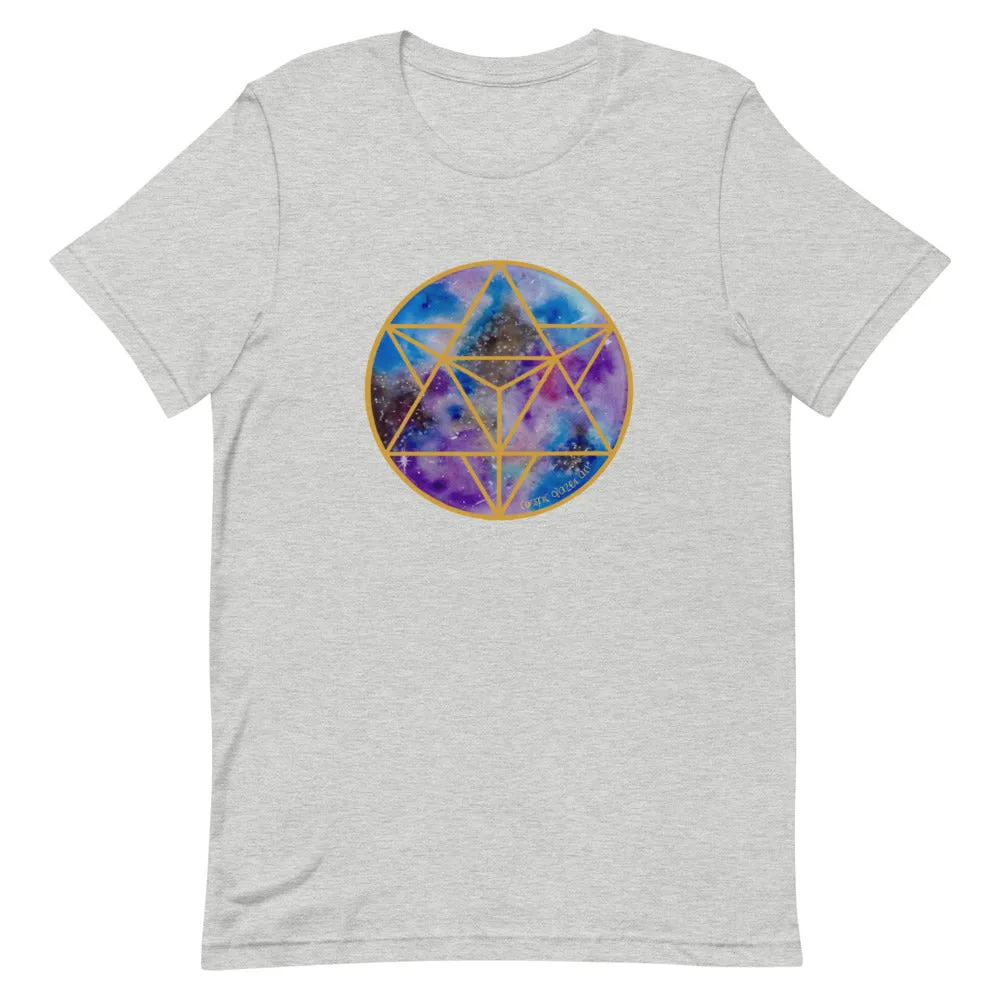 Celestial Merkabah (Gold) Unisex Tee