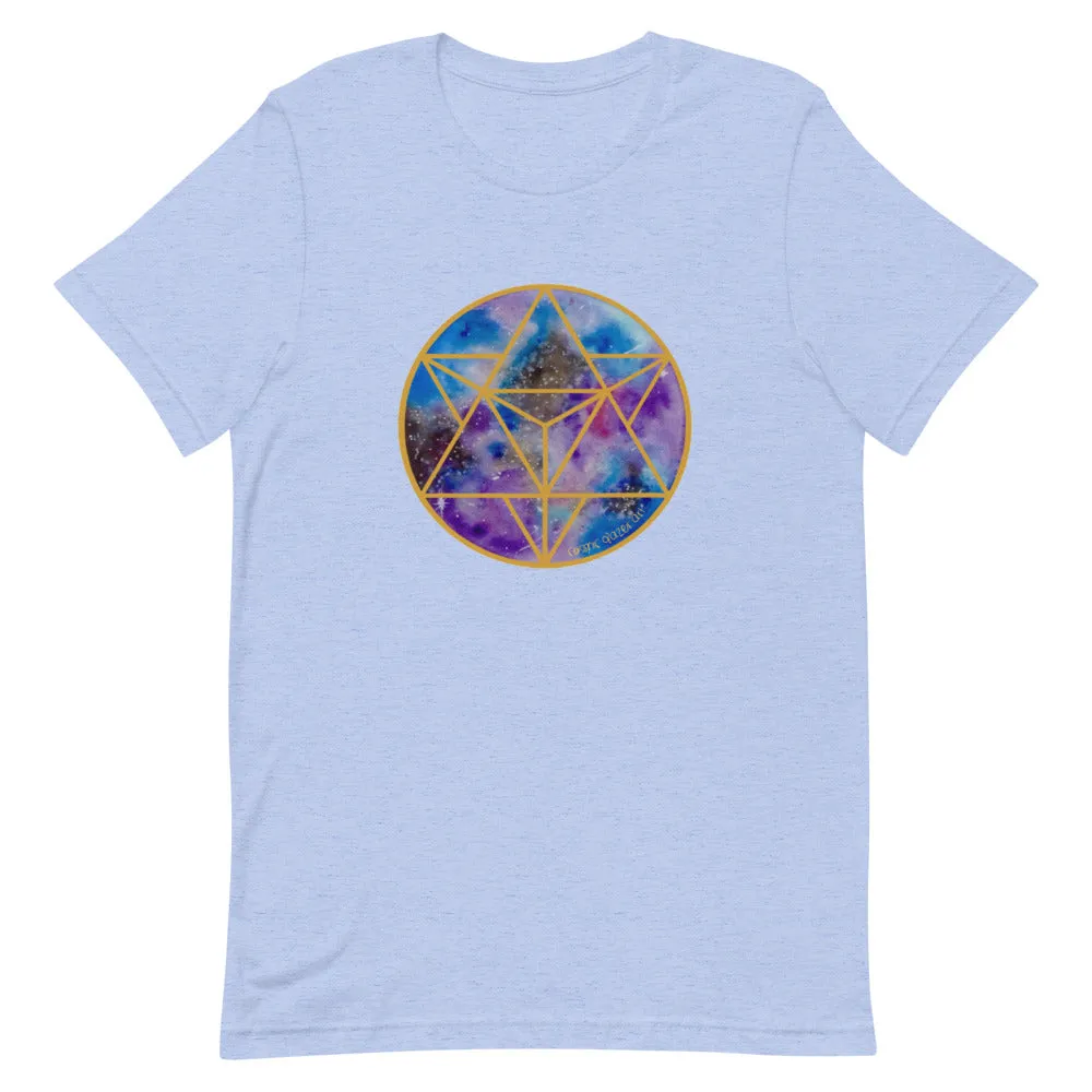 Celestial Merkabah (Gold) Unisex Tee