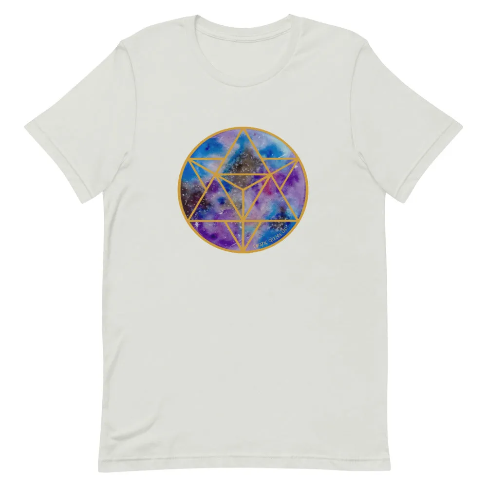 Celestial Merkabah (Gold) Unisex Tee