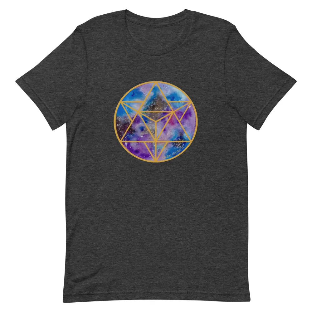 Celestial Merkabah (Gold) Unisex Tee