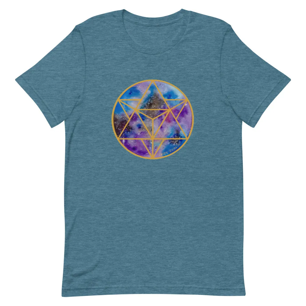 Celestial Merkabah (Gold) Unisex Tee