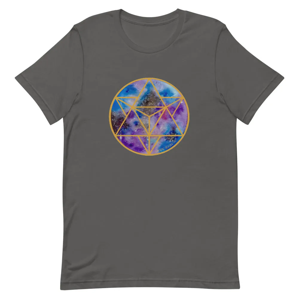 Celestial Merkabah (Gold) Unisex Tee