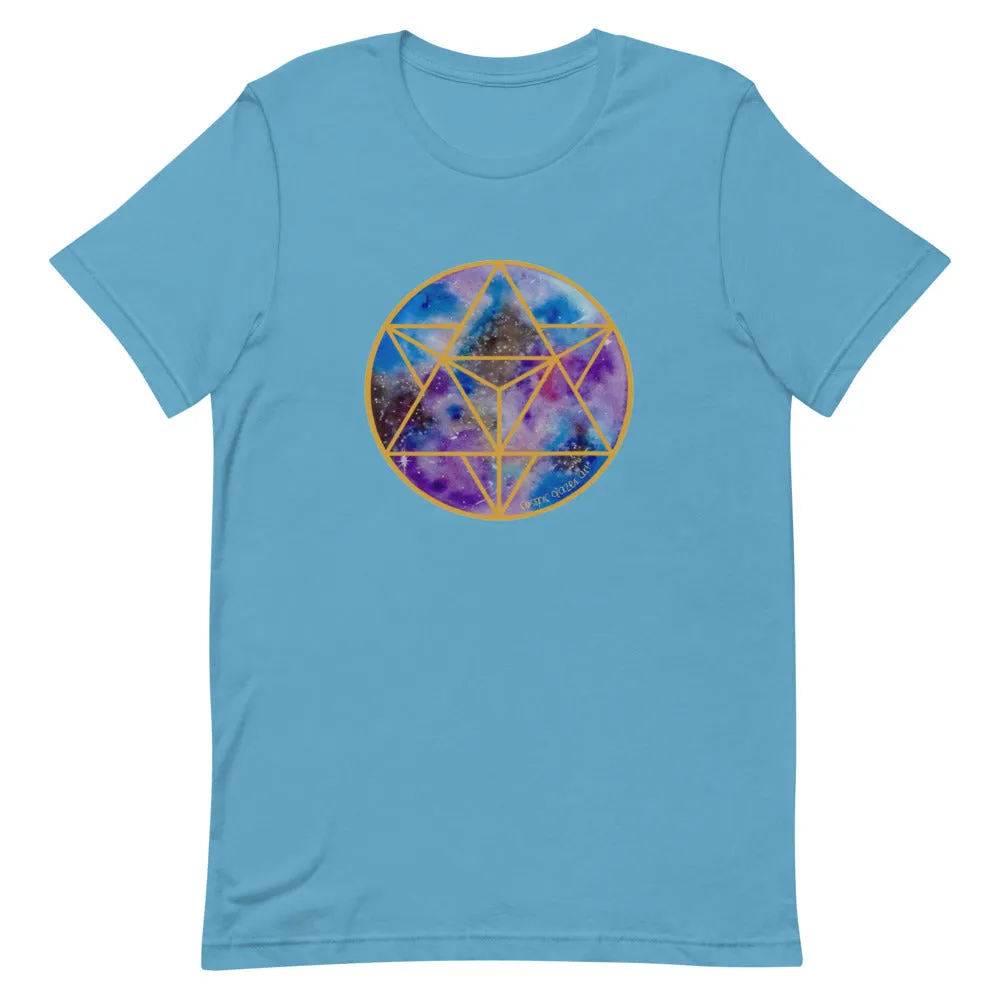 Celestial Merkabah (Gold) Unisex Tee